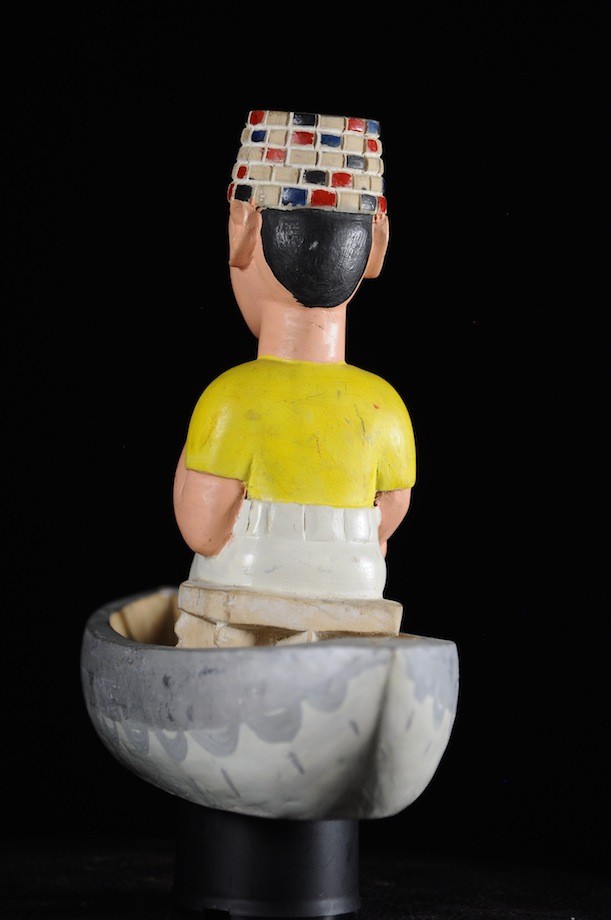 Effigie Lwa Tohossou Vodun polychrome - Togo - Bénin