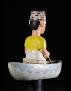Effigie Lwa Mami Wata Vodun polychrome - Togo - Bénin