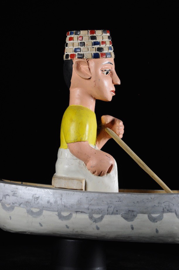 Effigie Lwa Tohossou Vodun polychrome - Togo - Bénin