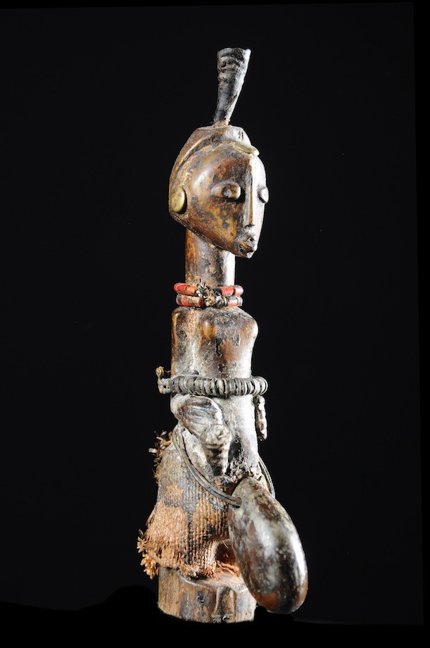 Amulette nkishi de feticheur - Songye - RDC Zaire