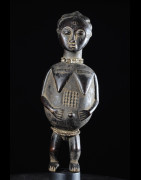 Statue masculine epoux mystique blolo bian - Baoule - Cote D'Ivoire