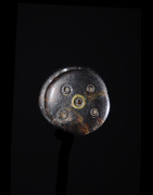 Labret en bois et metal - Dinka / Pokot - Soudan / Ethiopie