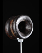 Labret en bois et metal - Dinka / Pokot - Soudan / Ethiopie