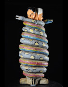 Effigie Lwa Dagbanou Vodun polychrome - Togo - Bénin