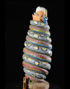 Effigie Lwa Dagbanou Vodun polychrome - Togo - Bénin
