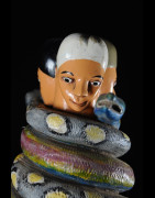 Effigie Lwa Dagbanou Vodun polychrome - Togo - Bénin
