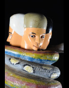 Effigie Lwa Dagbanou Vodun polychrome - Togo - Bénin