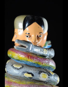 Effigie Lwa Dagbanou Vodun polychrome - Togo - Bénin