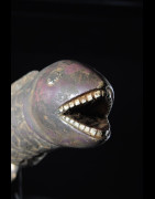 Effigie Lwa Serpent arc en ciel Vodun polychrome  - Togo - Bénin