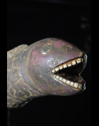 Effigie Lwa Serpent arc en ciel Vodun polychrome  - Togo - Bénin