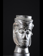 Coupe cephalomorphe - Kuba Showa- RDC Zaire - Receptacles
