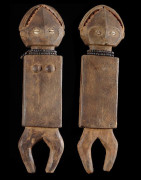 Statues Emblemes la paire - Ngala ou Ngbandi - RDC Zaire