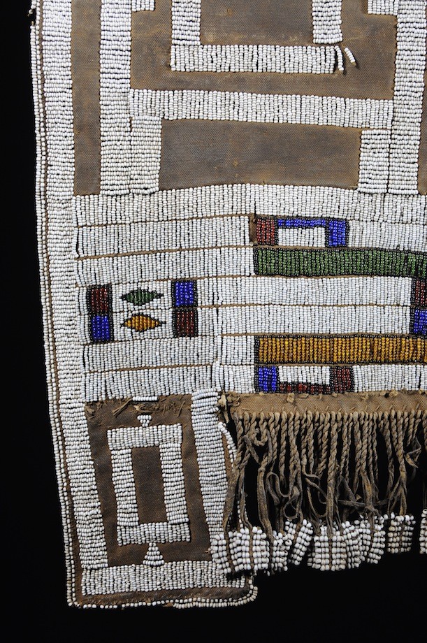 Tablier de mariee Lipotho - Ethnie Ndebele - Afrique du sud
