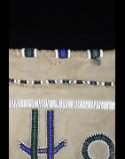 Tablier de mariee Lipotho - Ethnie Ndebele - Afrique du sud