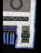Tablier de mariee Lipotho - Ethnie Ndebele - Afrique du sud