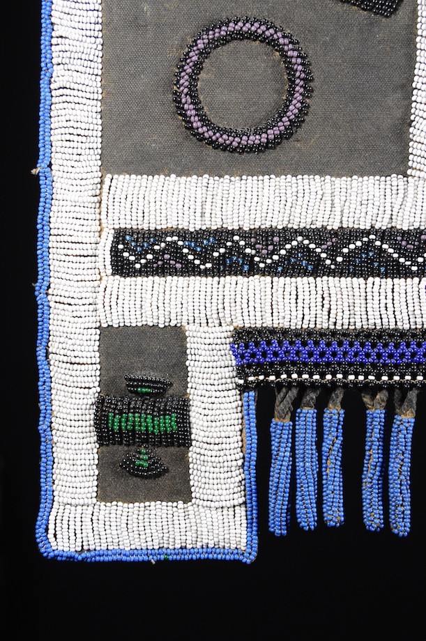 Tablier de mariee Lipotho - Ethnie Ndebele - Afrique du sud