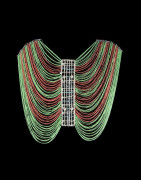 Corset de jeune fille en perles - Dinka - Soudan - Parures