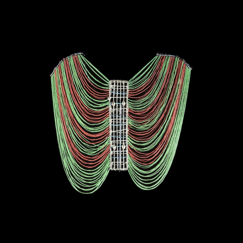 Corset de jeune fille en perles - Dinka - Soudan - Parures