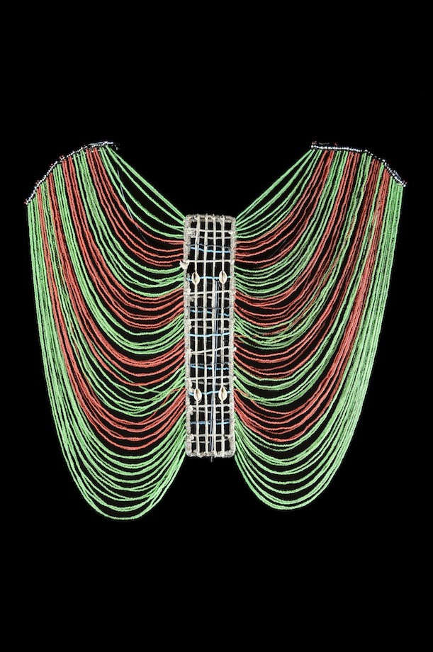 Corset de jeune fille en perles - Dinka - Soudan - Parures