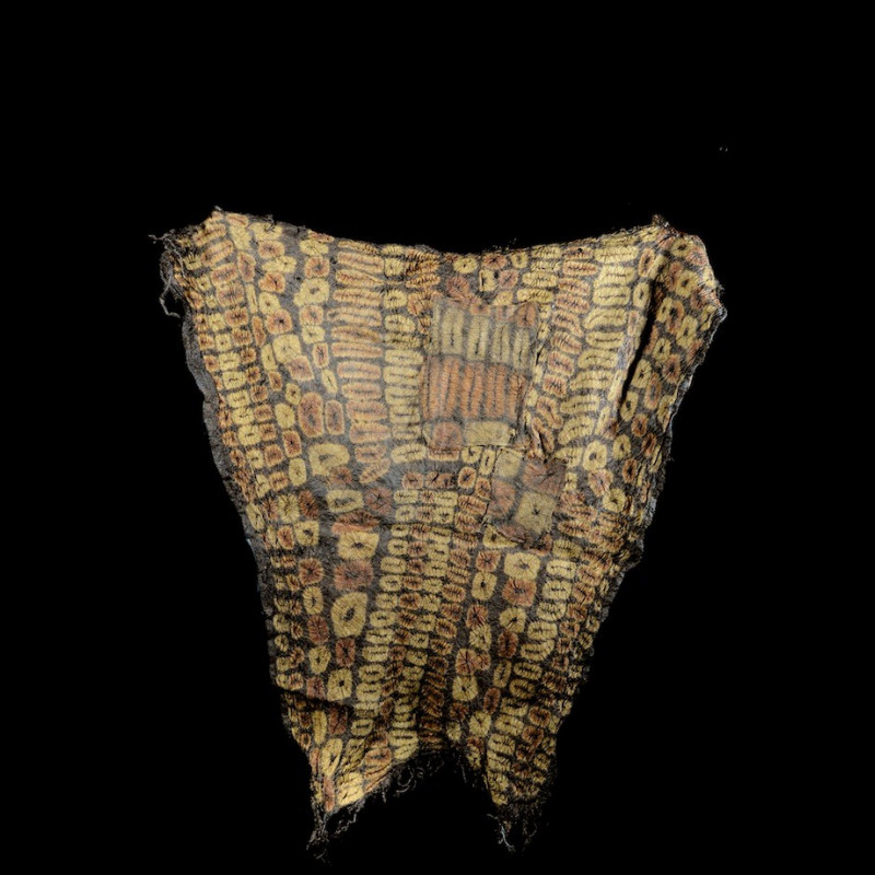 Foulard ou pagne en écorce battue - Dida - Côte Ivoire