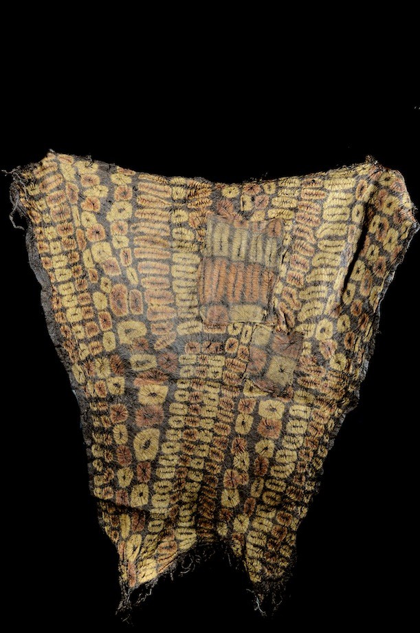 Foulard ou pagne en écorce battue - Dida - Côte Ivoire