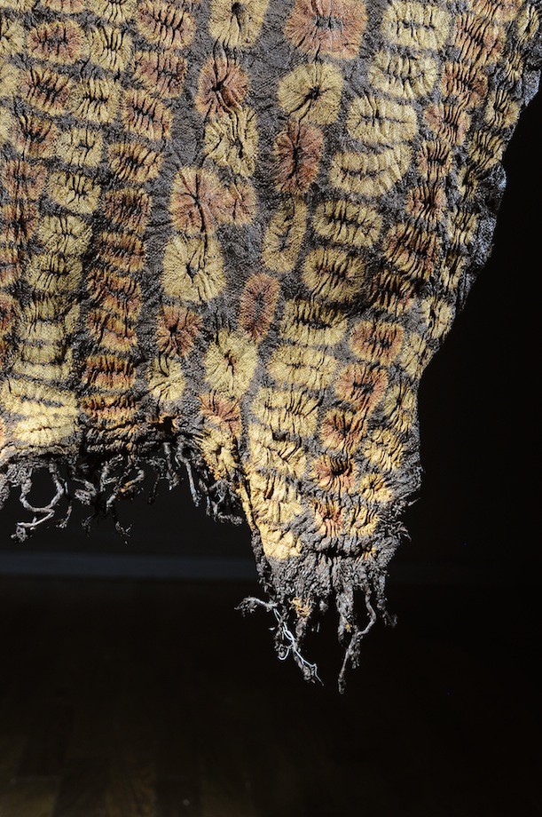 Foulard ou pagne en écorce battue - Dida - Côte Ivoire