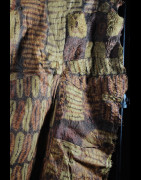 Foulard ou pagne en écorce battue - Dida - Côte Ivoire