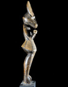 Statue cultuelle feminine - Chokwe - Angola