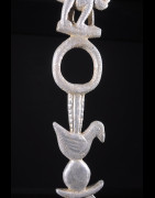 Canne de dignitaire en fonte aluminium - Fon - Benin - Objets de regalia