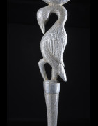 Canne de dignitaire en fonte aluminium - Fon - Benin - Objets de regalia