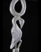 Canne de dignitaire en fonte aluminium - Fon - Benin - Objets de regalia