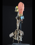 Fetiche Cadenas Crane de chien - Vaudou - Fongbe - Benin