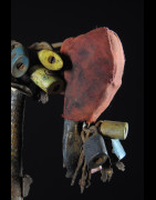 Fetiche Cadenas Crane de chien - Vaudou - Fongbe - Benin