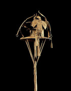Asen aux oiseaux Osanyin - Yoruba - Benin / Nigeria - Fer noir