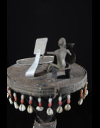 Autel portatif Asen en fer noir - Fon - Benin