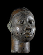 Tete commemorative Oba Bronze Ife - Bini Edo - Nigeria