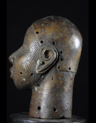 Tete commemorative Oba Bronze Ife - Bini Edo - Nigeria