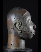 Tete commemorative Oba Bronze Ife - Bini Edo - Nigeria