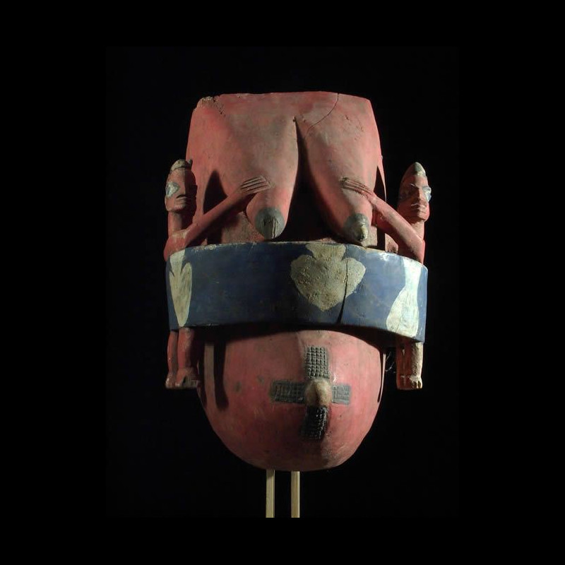 Masque ventre Gelede  - Yoruba - Nigeria / Benin