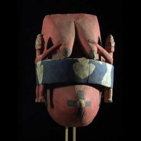 Masque ventre Gelede  - Yoruba - Nigeria / Benin