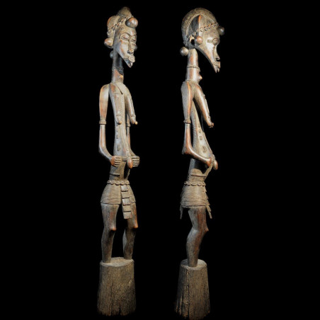 Statue Pilon Deble ou debele - Poro Kulubele - Senoufo - Côte d'Ivoire