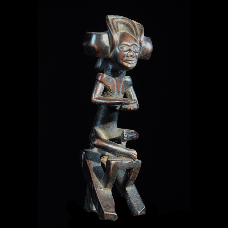 Effigie de chef - Chokwe / tshokwe - Angola - Statues africaines