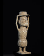 Statuette porteuse de coupe - Sissala - Ghana / Burkina Faso
