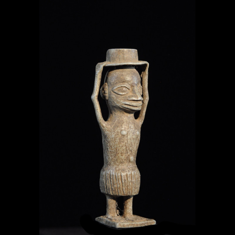 Statuette porteuse de coupe - Sissala - Ghana / Burkina Faso