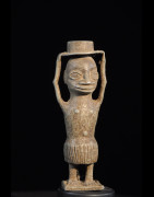 Statuette porteuse de coupe - Sissala - Ghana / Burkina Faso