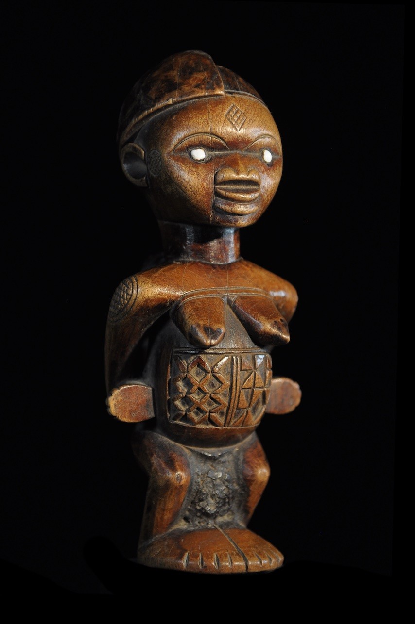 Statue cultuelle maternité - Bembe - RDC Zaire