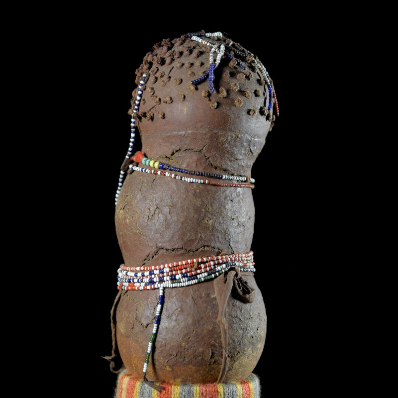 Poupée calebasse et argile - Toga / Yao - Mozambique