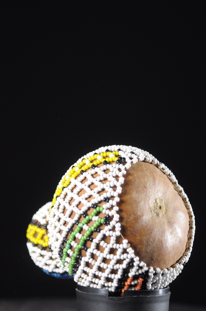 Gourde a graines perlée - Ndebele - Afrique du Sud