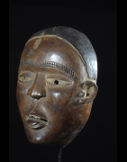 Masque portrait Blanc - Kongo Yombe - RDC Zaire