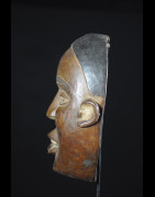 Masque portrait Blanc - Kongo Yombe - RDC Zaire
